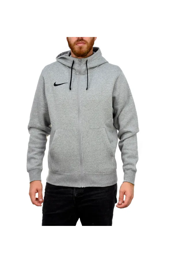 Nike Club Zip Hoodie Grey