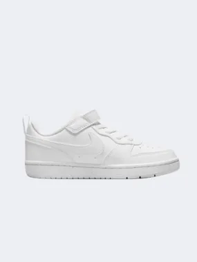 Nike Court Borough Recraft Ps Boys Lifestyle Shoes White