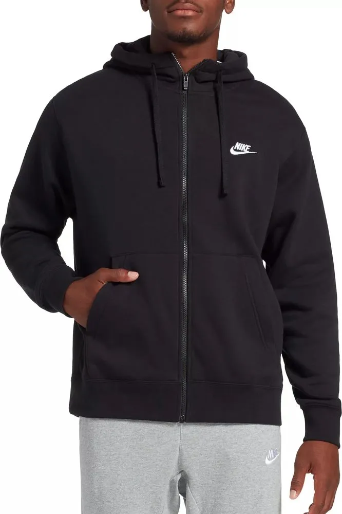 Nike Men's Sportswear Club Fleece Full-Zip Hoodie