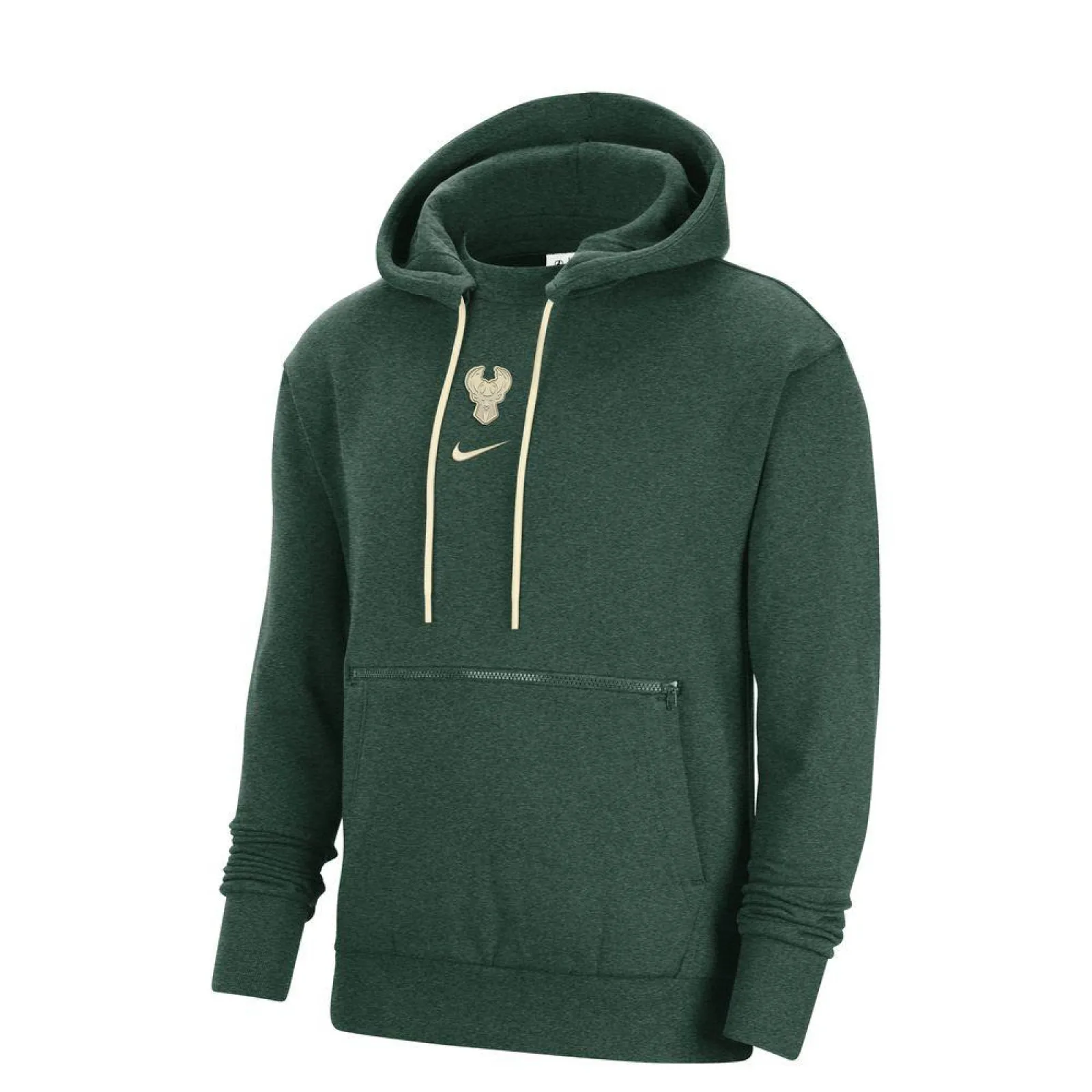 Nike NBA Milwaukee Bucks Courtside Fleece Hoodie ''Green''