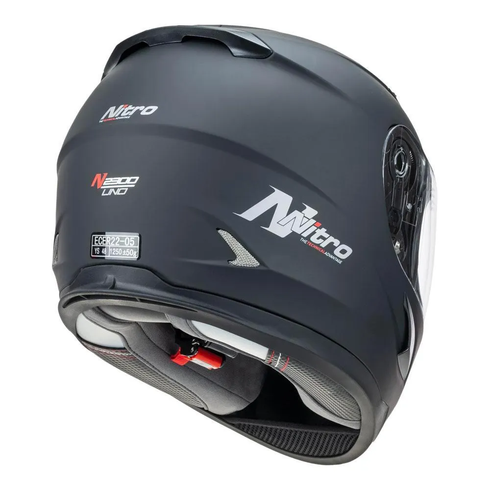 Nitro - N2300 Youth Solid Matt Helmet