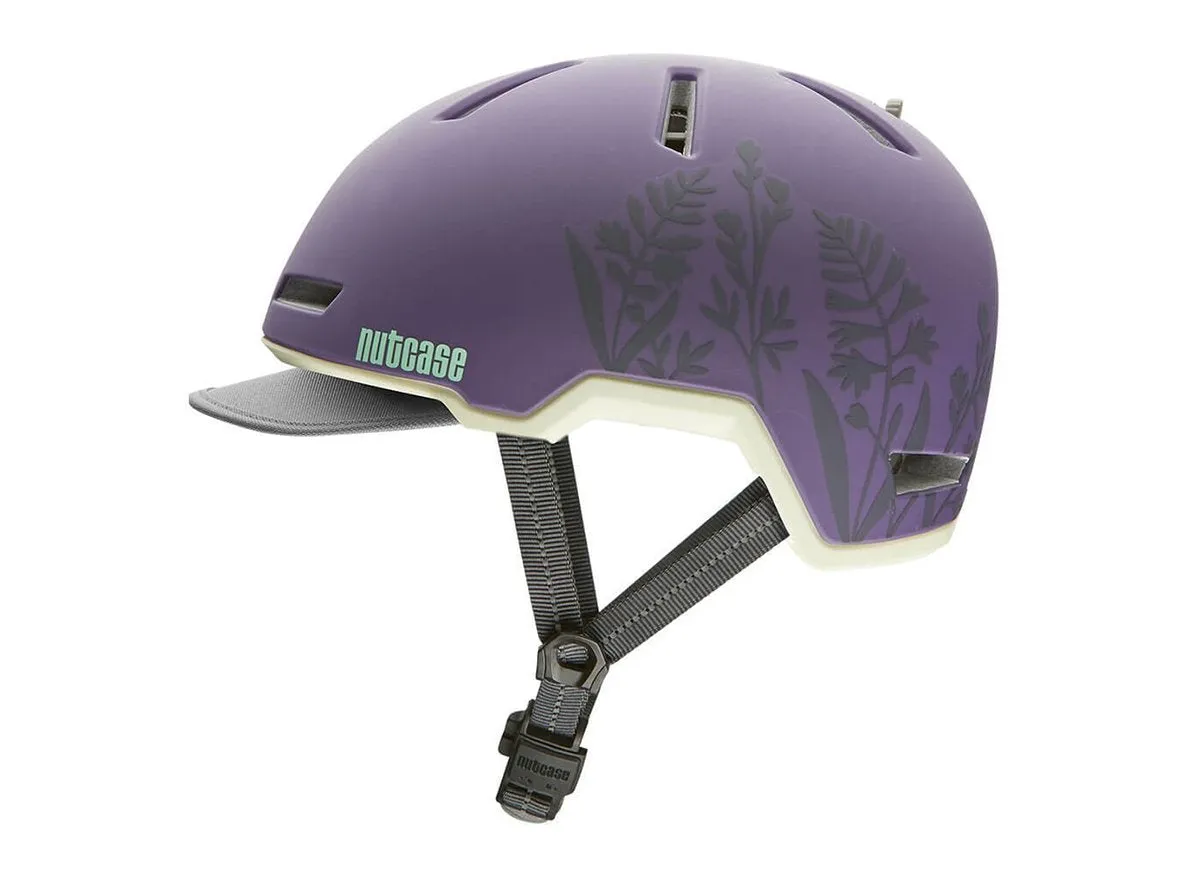 Nutcase Tracer Dusk Matt (Unframed) Street Helmet - Purple