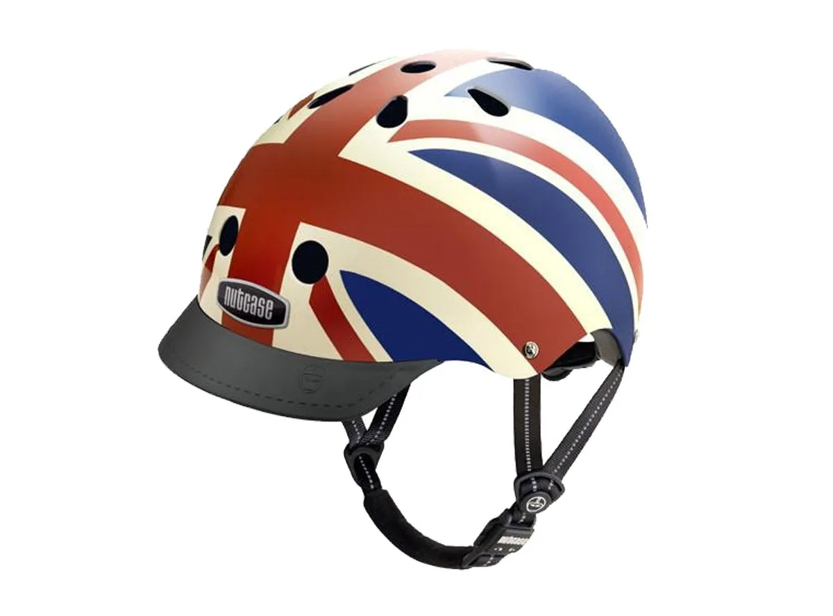 Nutcase Union Jack Street Urban Helmet - Red-White-Blue