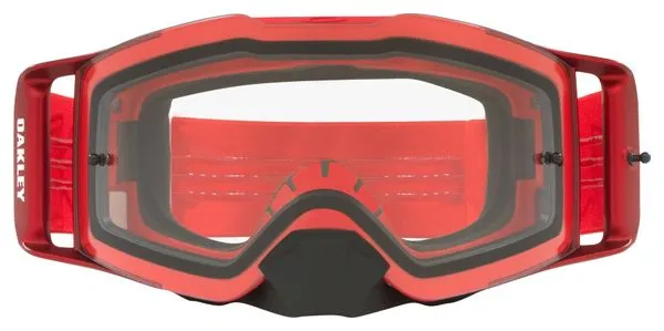 Oakley Front Line MX Red Clear Goggles / Ref: OO7087-79