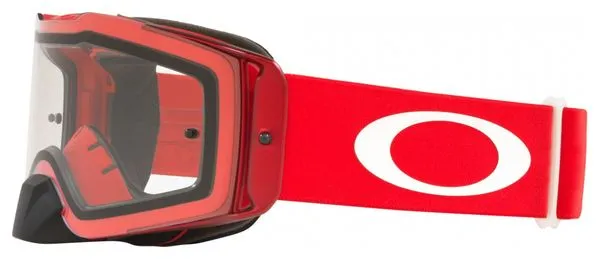 Oakley Front Line MX Red Clear Goggles / Ref: OO7087-79