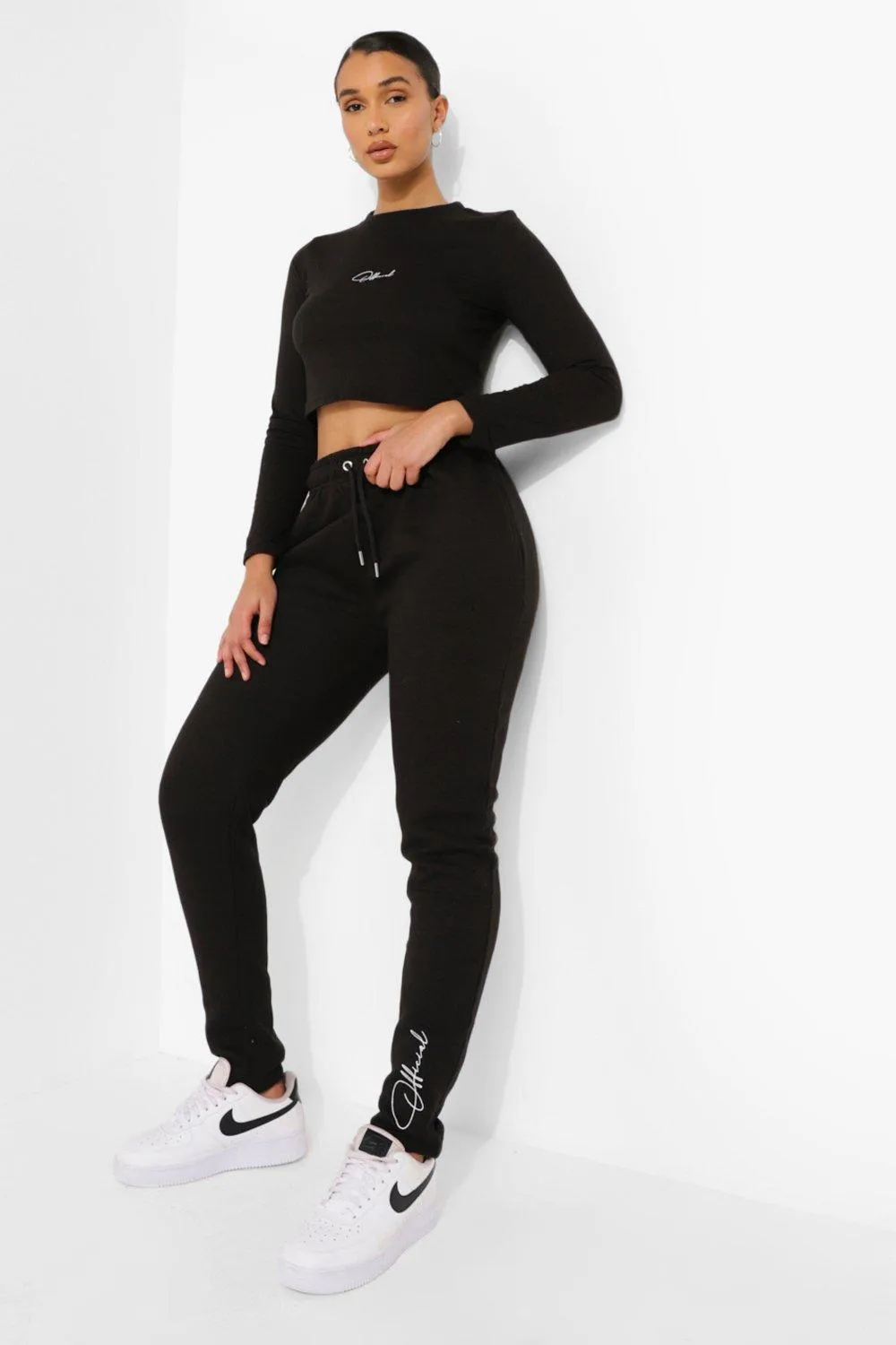 Official Long Sleeve Crop & Joggers