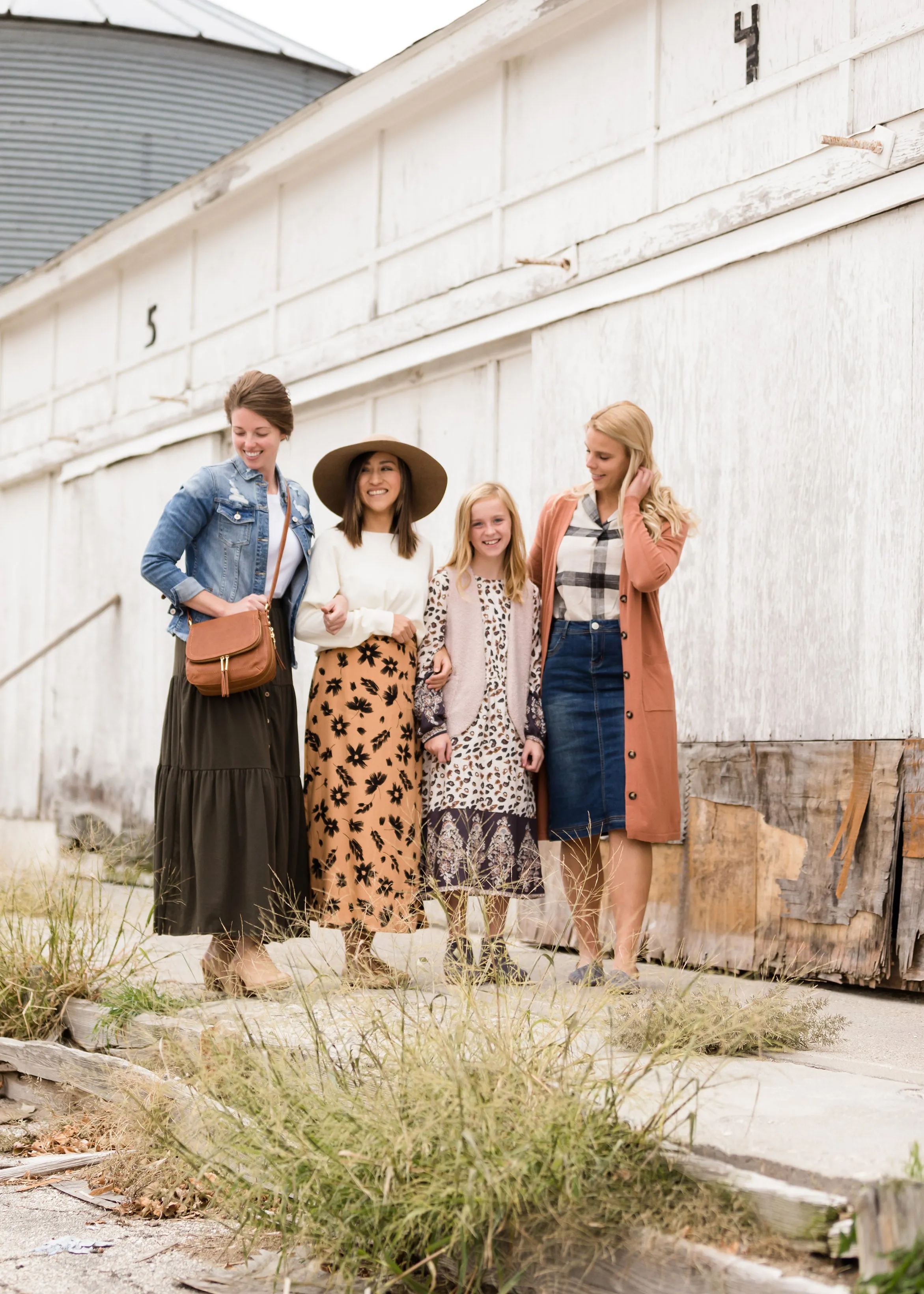 Olive Tiered Maxi Skirt