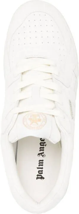 Palm Angels Palm University leather sneakers White