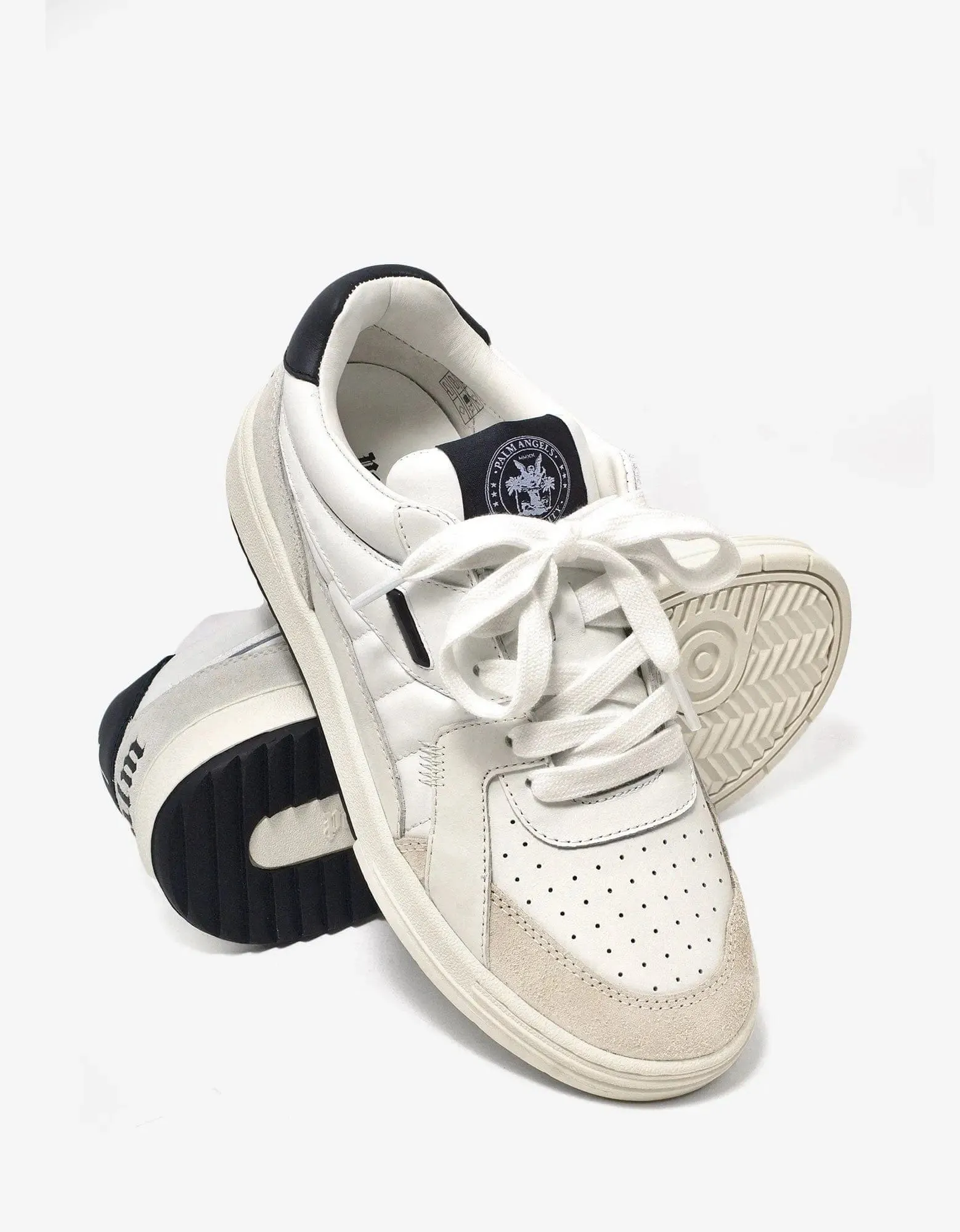 Palm Angels White Palm University Trainers