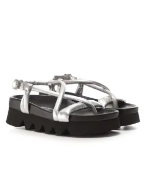 Patrizia Bonfanti Yasu Leather Wave Sandals | Jules B