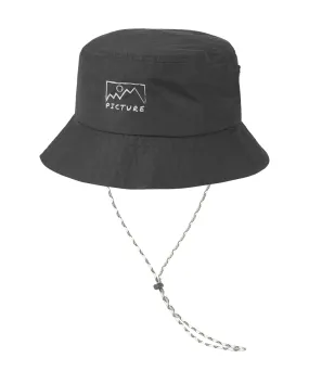 Picture Lisbonne Black Bucket Hat