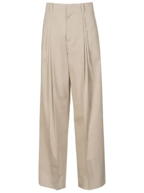 Pleated trousers