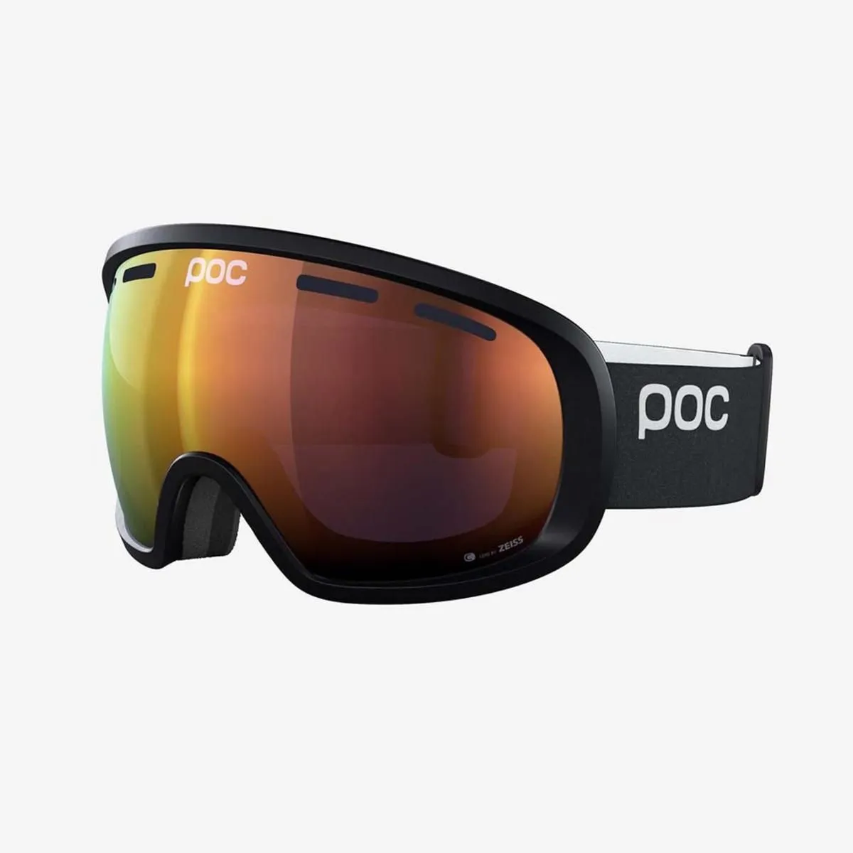 POC Fovea Clarity Goggles Spektris Orange Lens - Uranium Black Frame