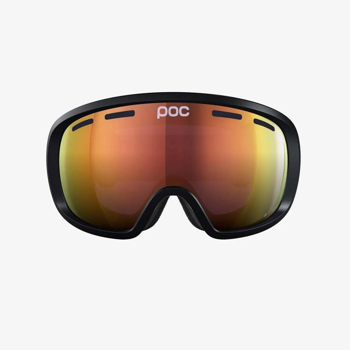 POC Fovea Clarity Goggles Spektris Orange Lens - Uranium Black Frame