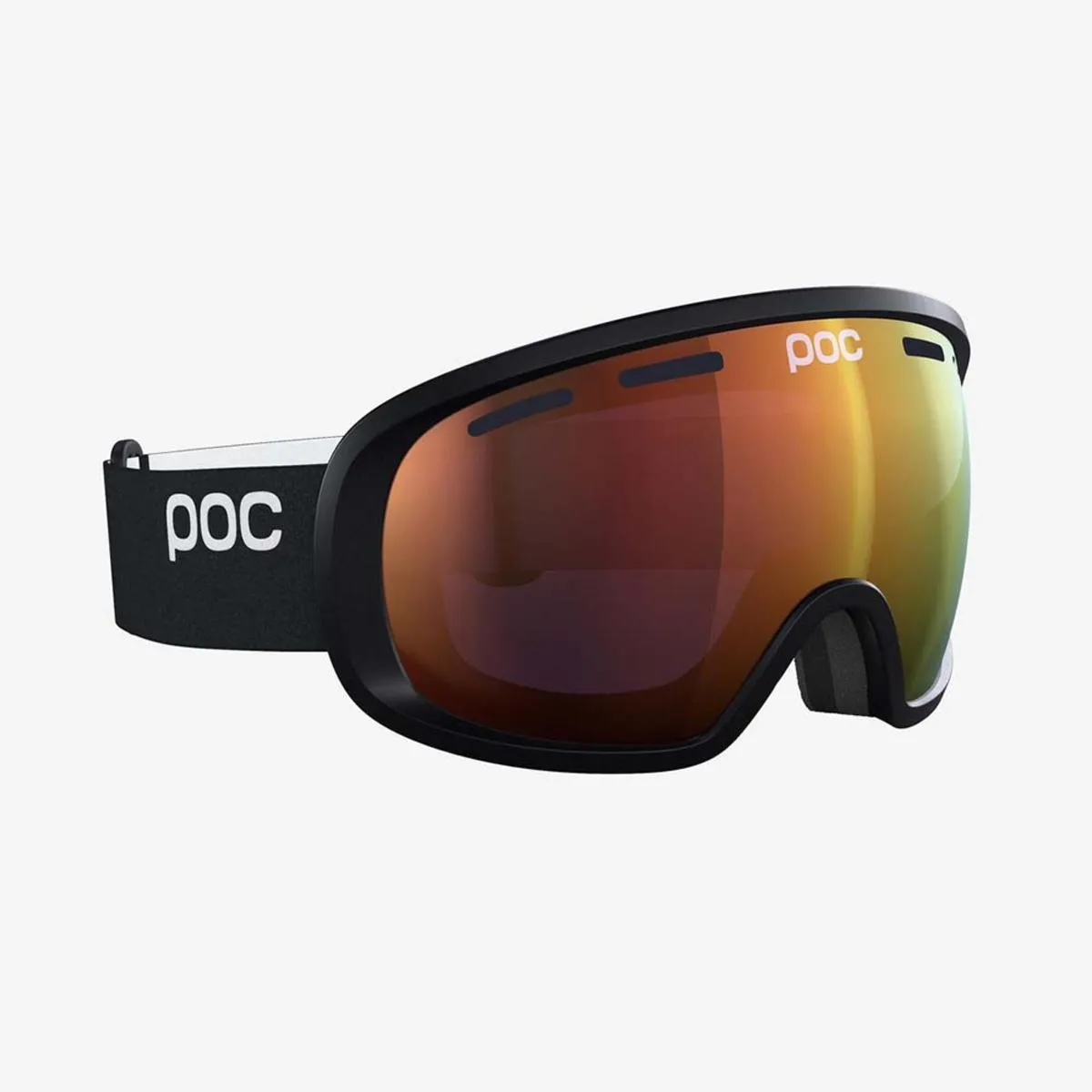 POC Fovea Clarity Goggles Spektris Orange Lens - Uranium Black Frame