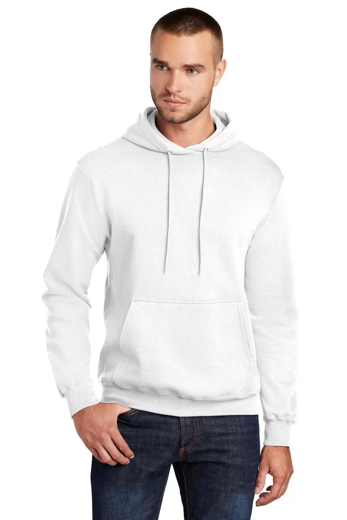 Port & Company PC78HT     Tall Core Fleece Pullover Hooded Sweatshirt SKU: PC78HT