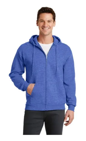 Port & Company PC78ZH Core Fleece Full-Zip Hooded Sweatshirt