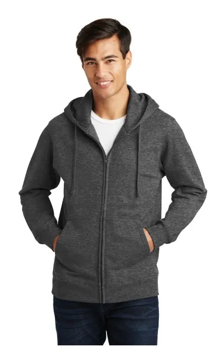 Port & Company PC850ZH Fan Favorite Fleece Full-Zip Hooded Sweatshirt