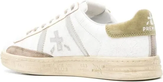 Premiata Russel 6746 distressed sneakers White