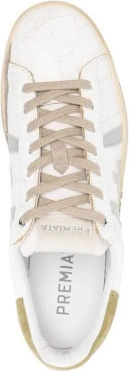 Premiata Russel 6746 distressed sneakers White