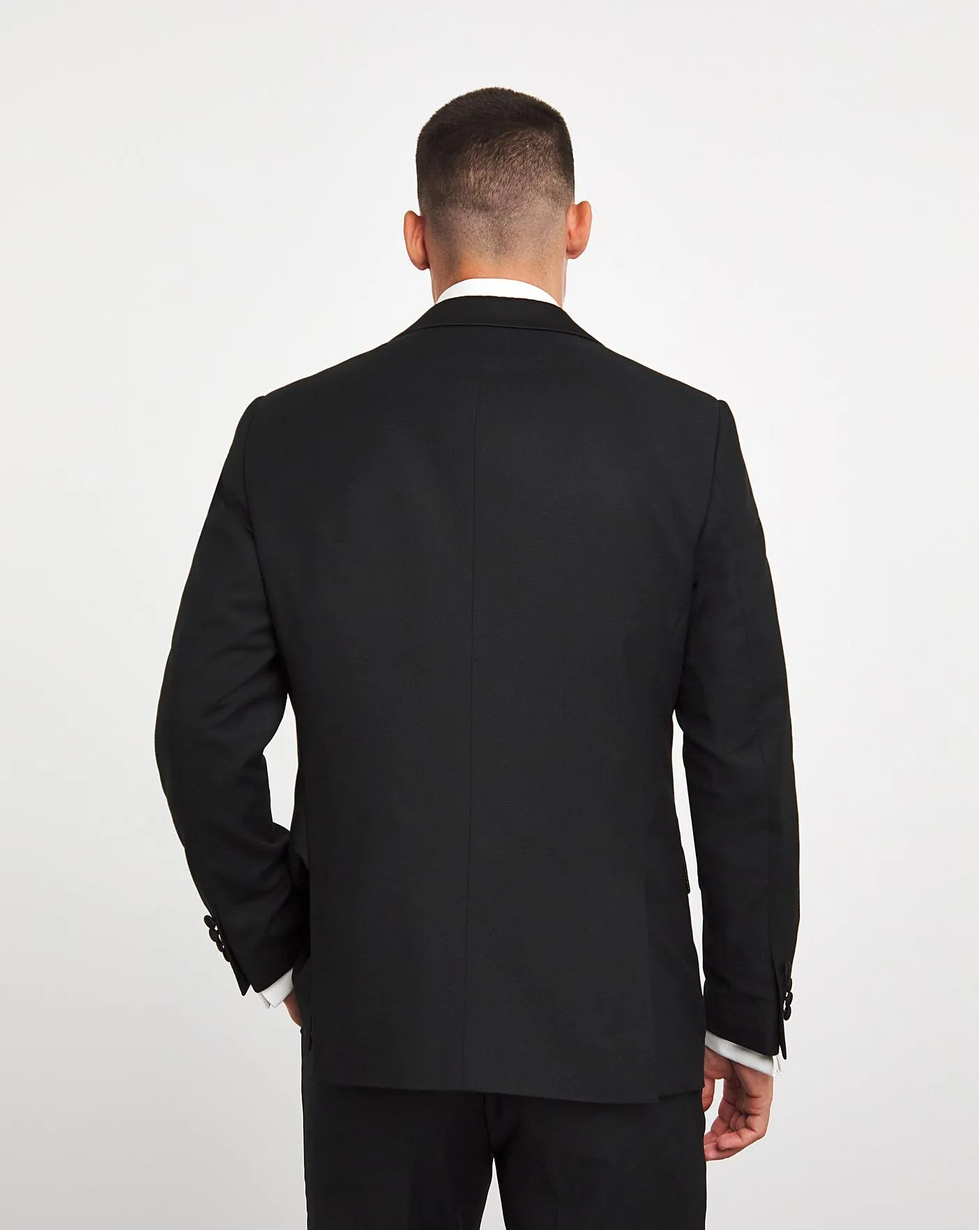 Premium Textured Tuxedo Jacket