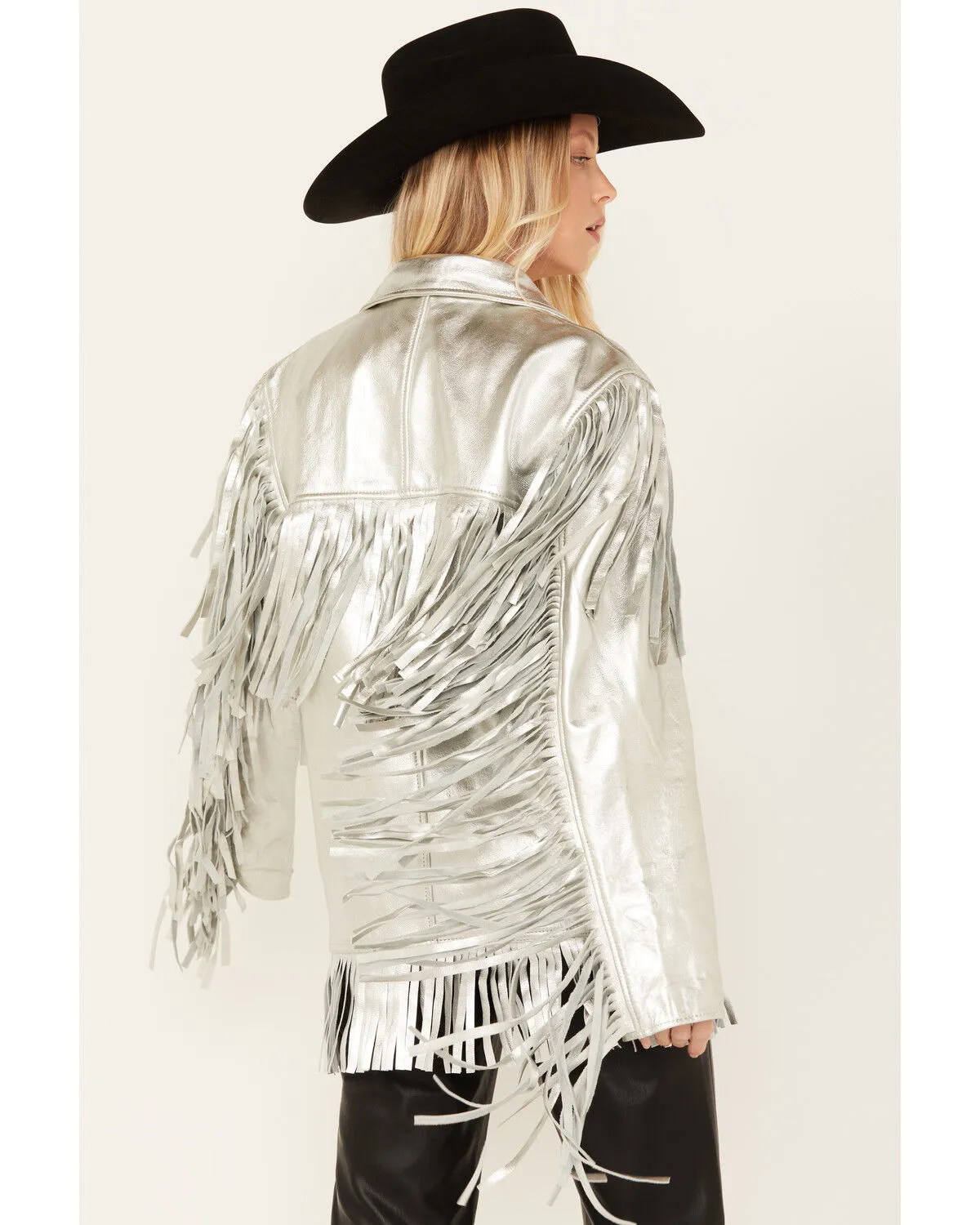 Product Name:  Understated Leather Women's Mystical Fringe Jacket