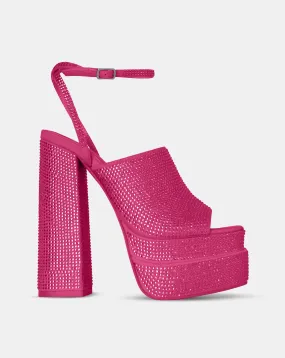 Public Desire Runaway Wide Fit Platform Sandals | Simply Be