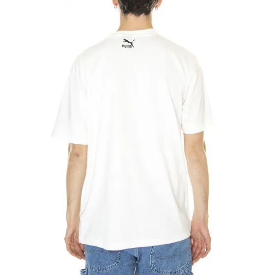 Puma M' PUMA x STAPLE Graphic Tee Warm White