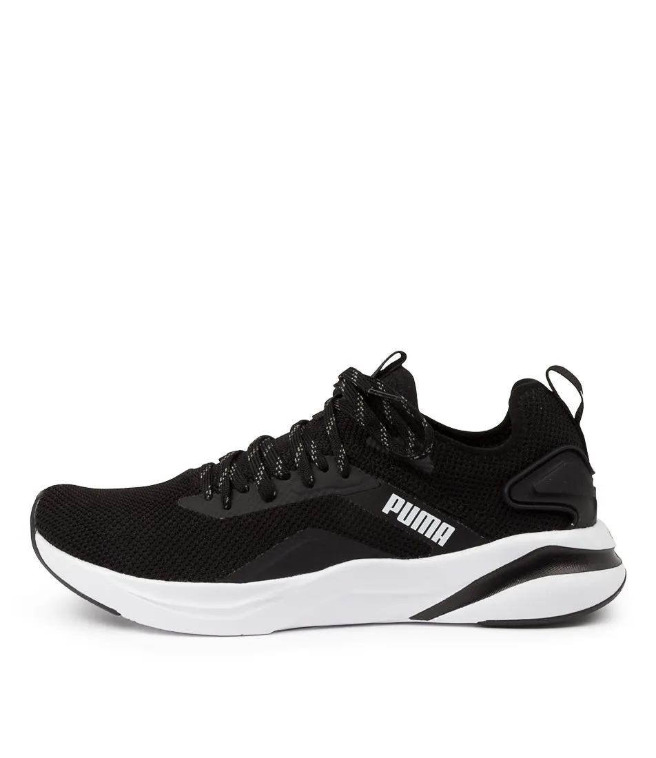 PUMA Softride Rift Knit Blk-wh