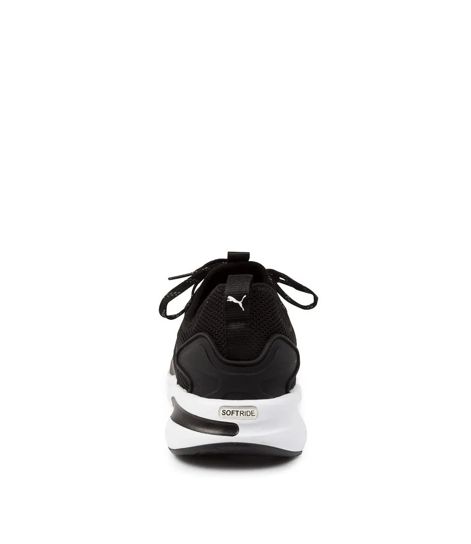 PUMA Softride Rift Knit Blk-wh