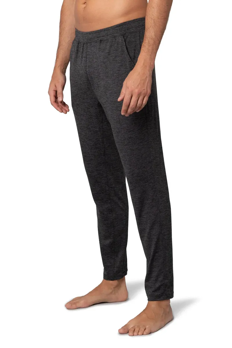 pure & simple Men's Restore Pull On Joggers - Black Heather