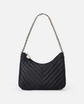 Quilted Zipped Falabella Mini Bag