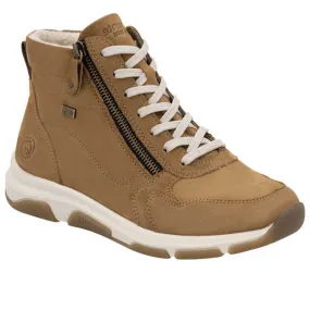 RIEKER SHOE CORPORATION SHORT BOOT - CAMEL - D1S7122