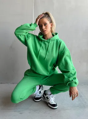 Ritu Oversized Hoodie Bright Green