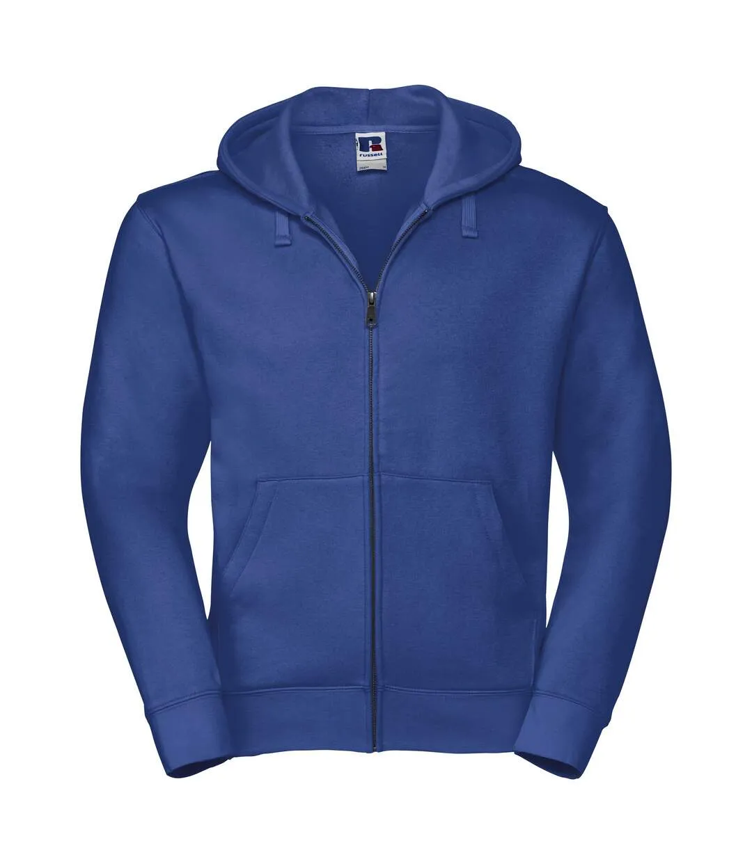 Russell Mens Authentic Full Zip Hooded Sweatshirt/Hoodie (Bright Royal) - UTBC1499