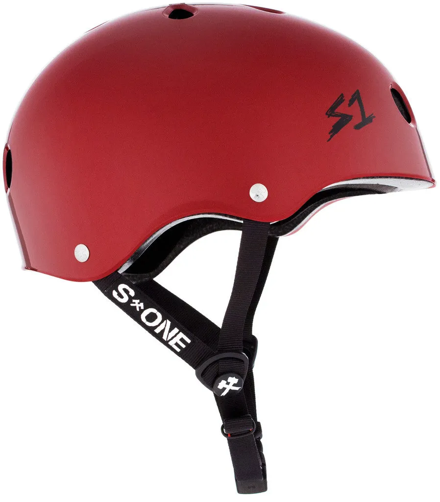 S-One Lifer Helmet - Blood Red Matte