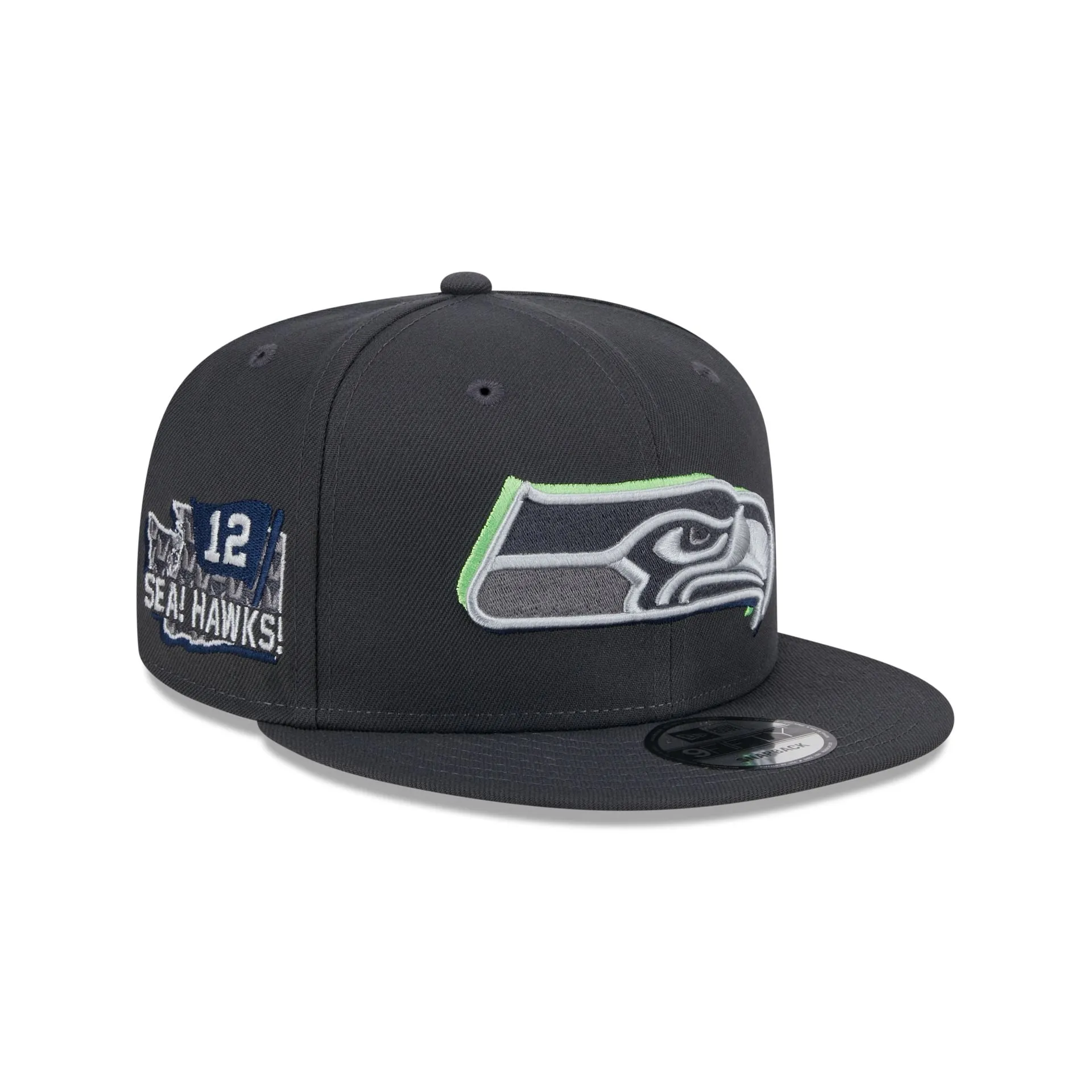 Seattle Seahawks 2024 Draft 9FIFTY Snapback Hat