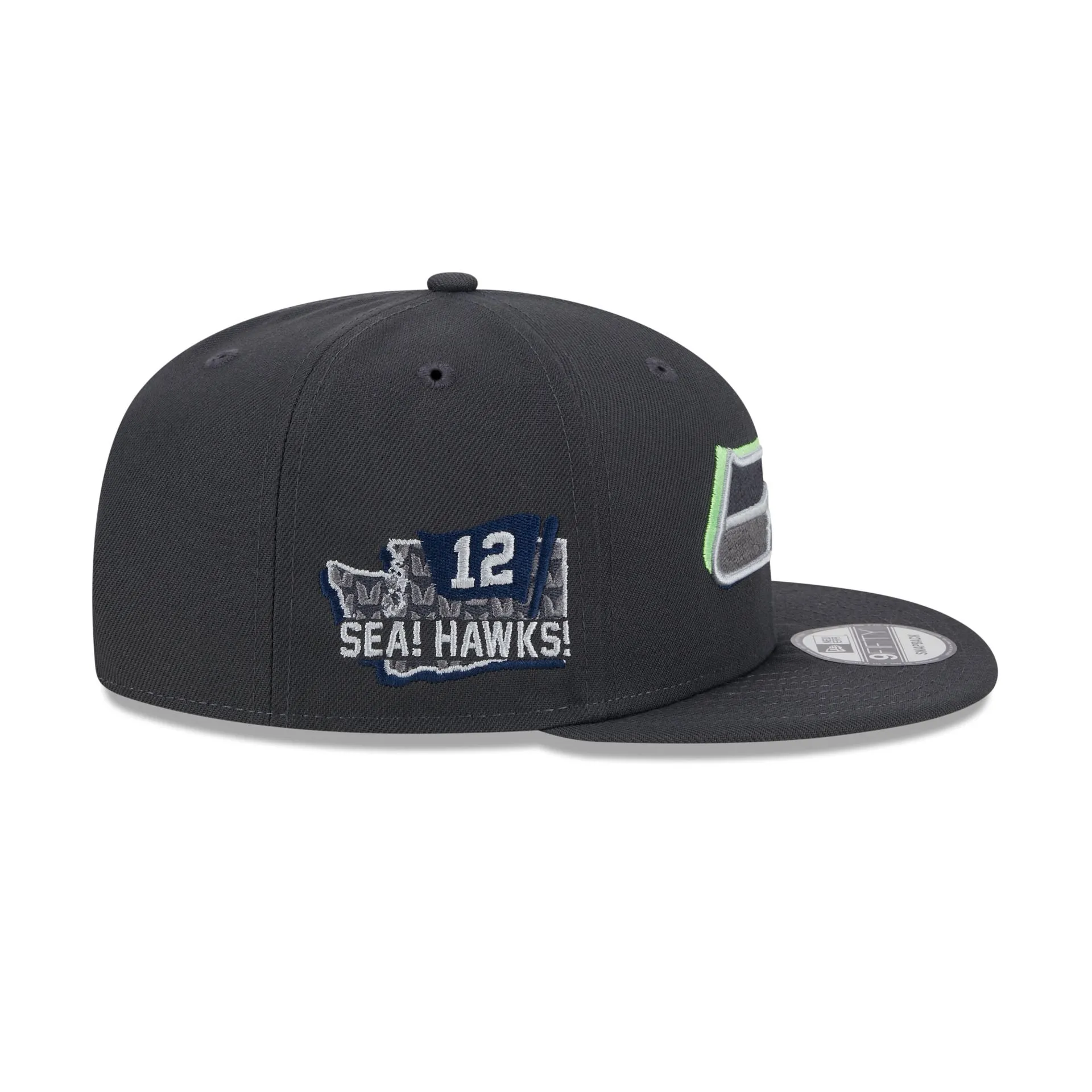 Seattle Seahawks 2024 Draft 9FIFTY Snapback Hat