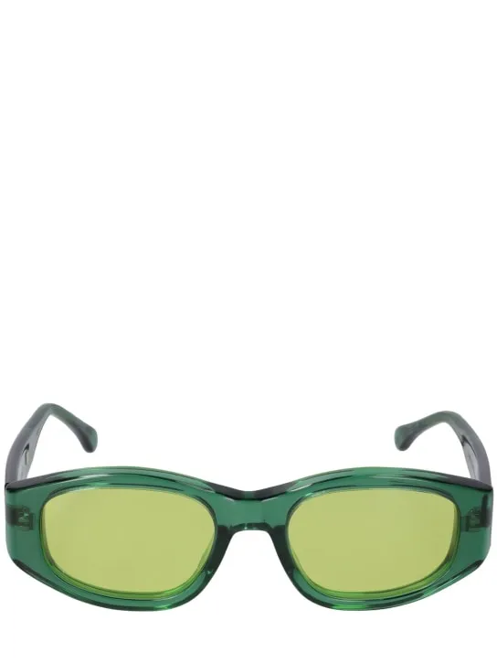 Sestini   Nove squared acetate sunglasses 