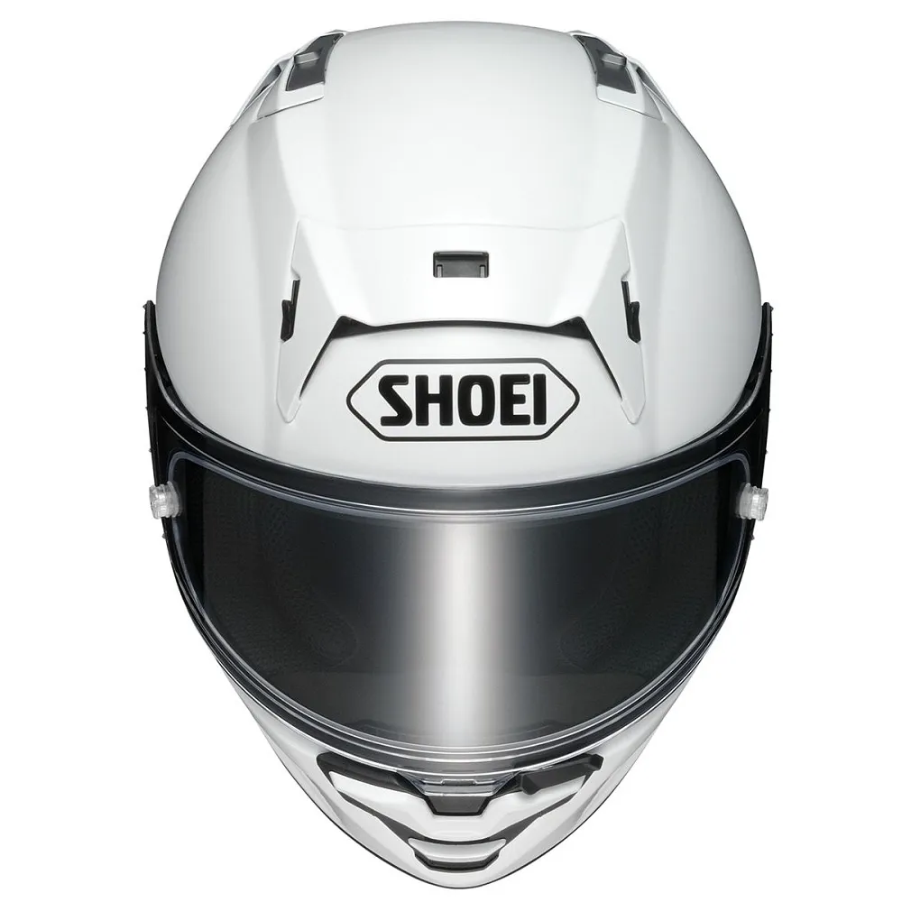 Shoei X-SPR Pro Plain Helmet - White