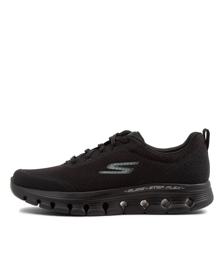 SKECHERS Go Walk Glide Black Sneakers