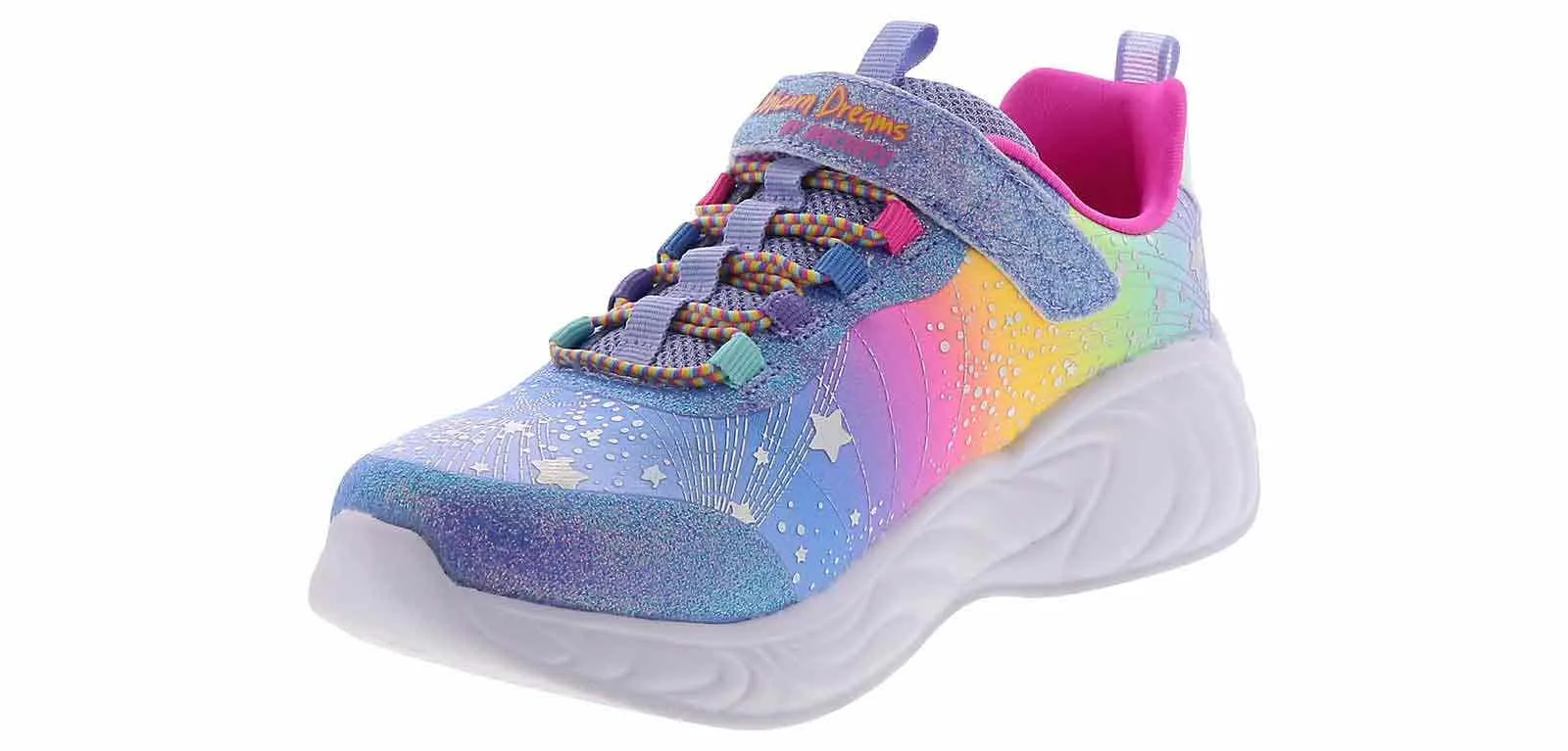 Skechers Lights Unicorn Dreams Youth Girls’ (11-3) Running Shoe