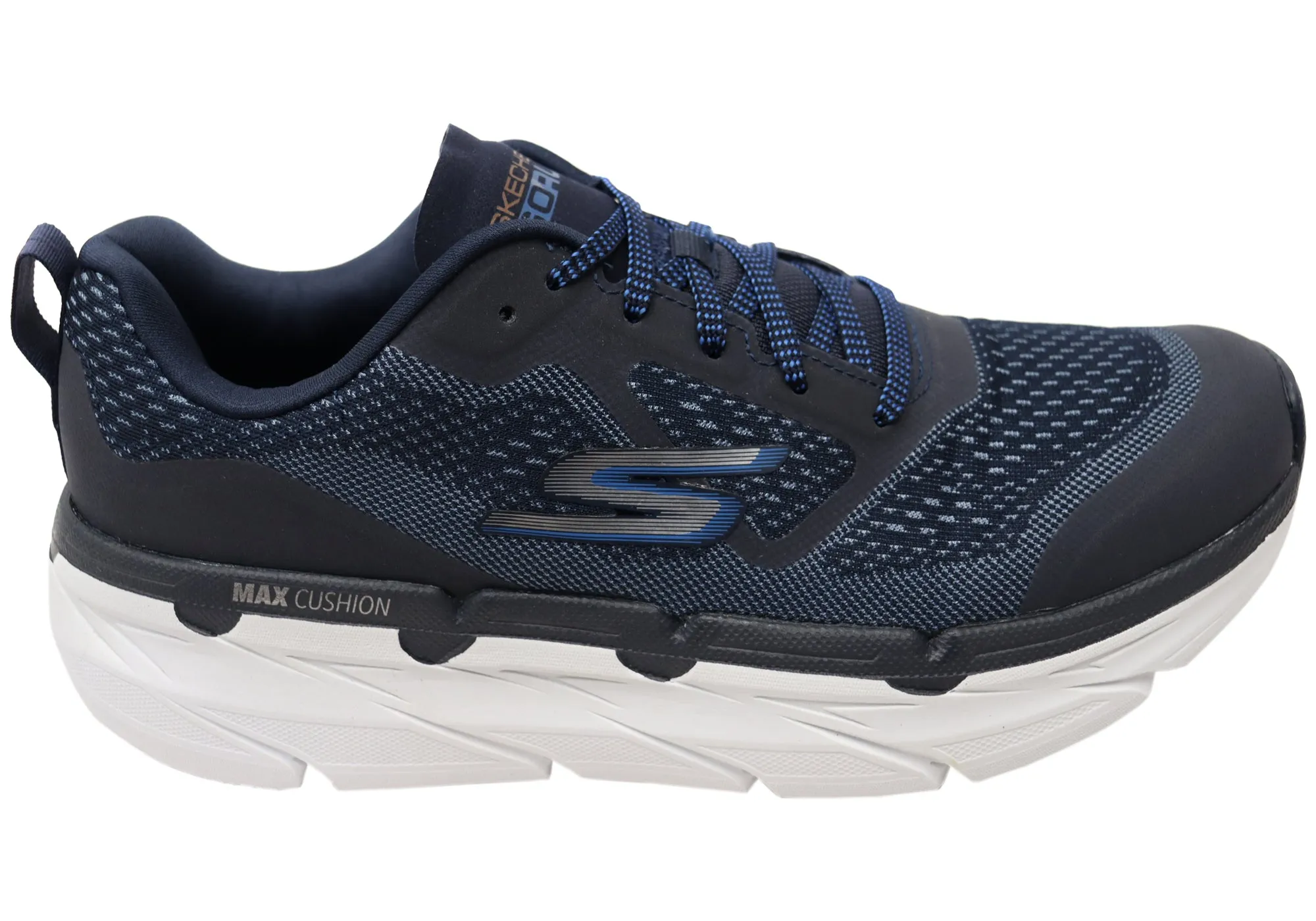 Skechers Mens Max Cushioning Premier Vantage Lace Up Shoes