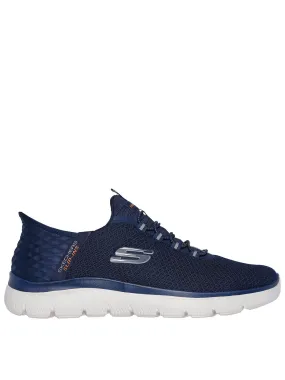 Skechers Summits Slip-Ins Trainers - Navy Mesh