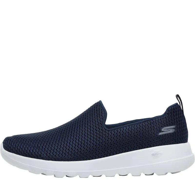 SKECHERS Womens GOwalk Joy Trainers Navy/White