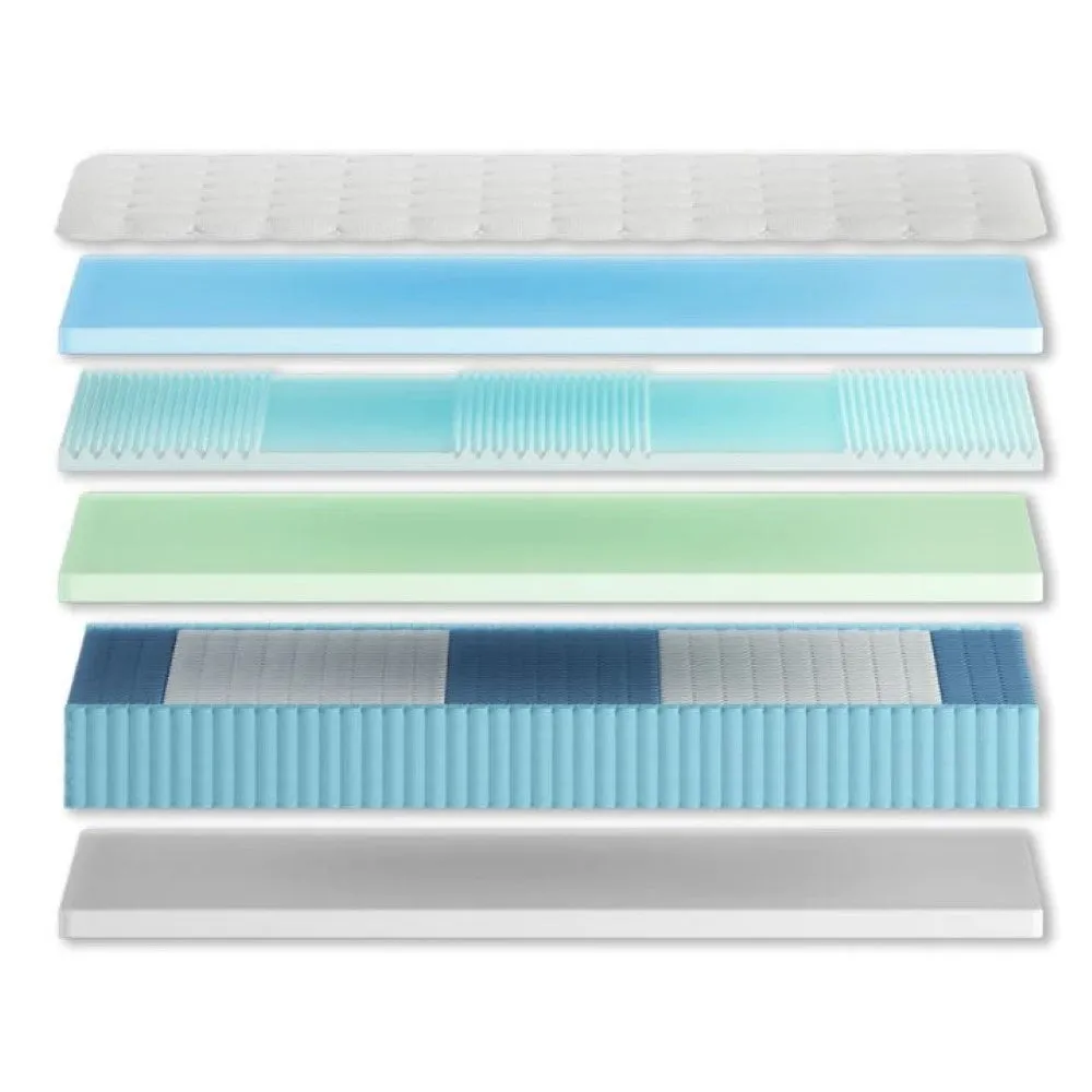 Sleep Fresh 11.5 Gel Infused Foam and Spring Medium Mattress - California King