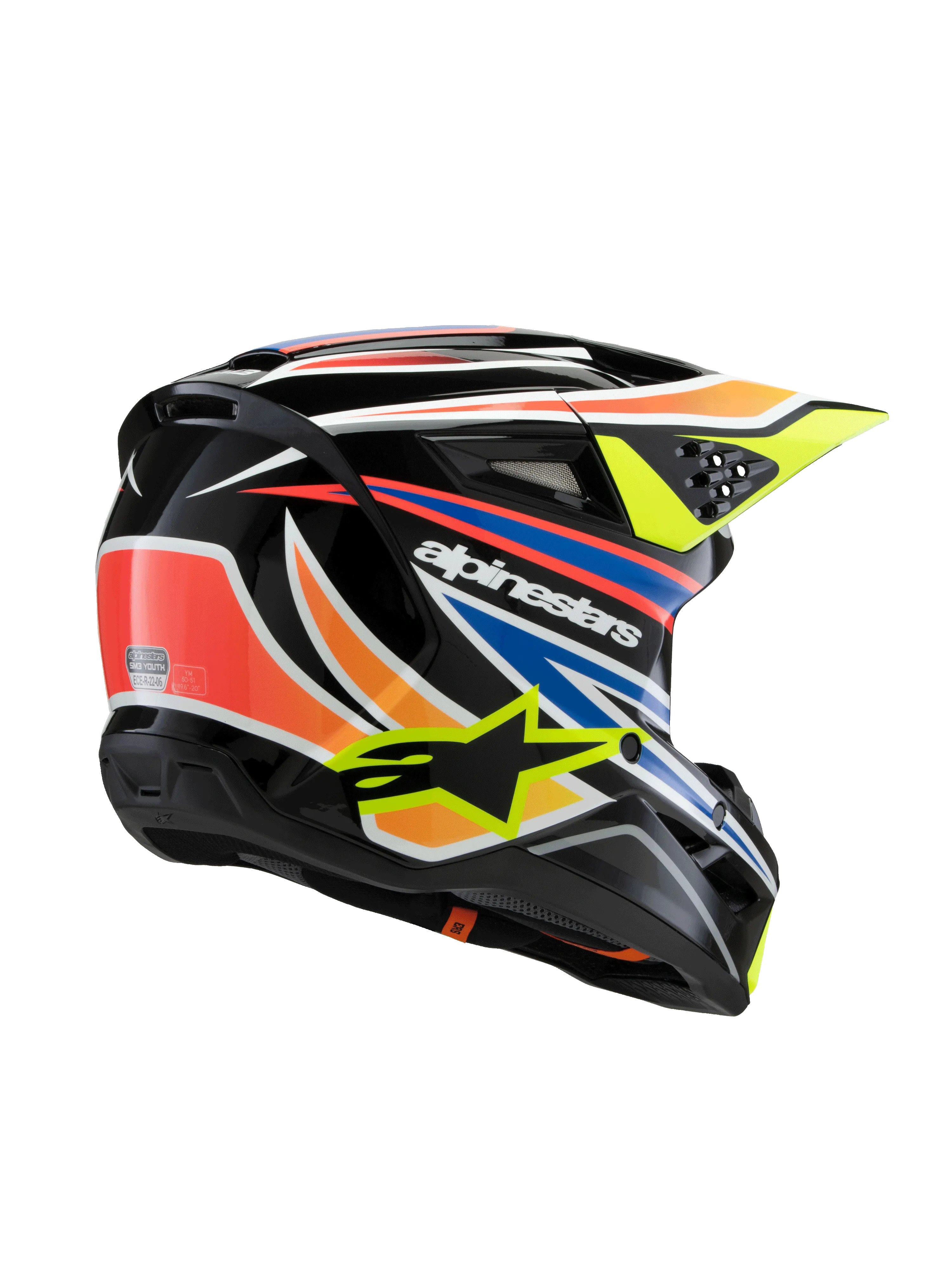 SM3 Youth Wurx Helmet ECE06/DOT-