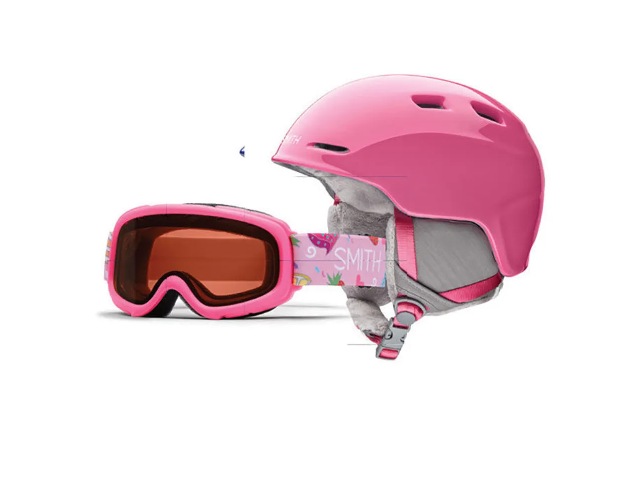 Smith Zoom Jr Helmet + Gambler Goggles Combo 2016