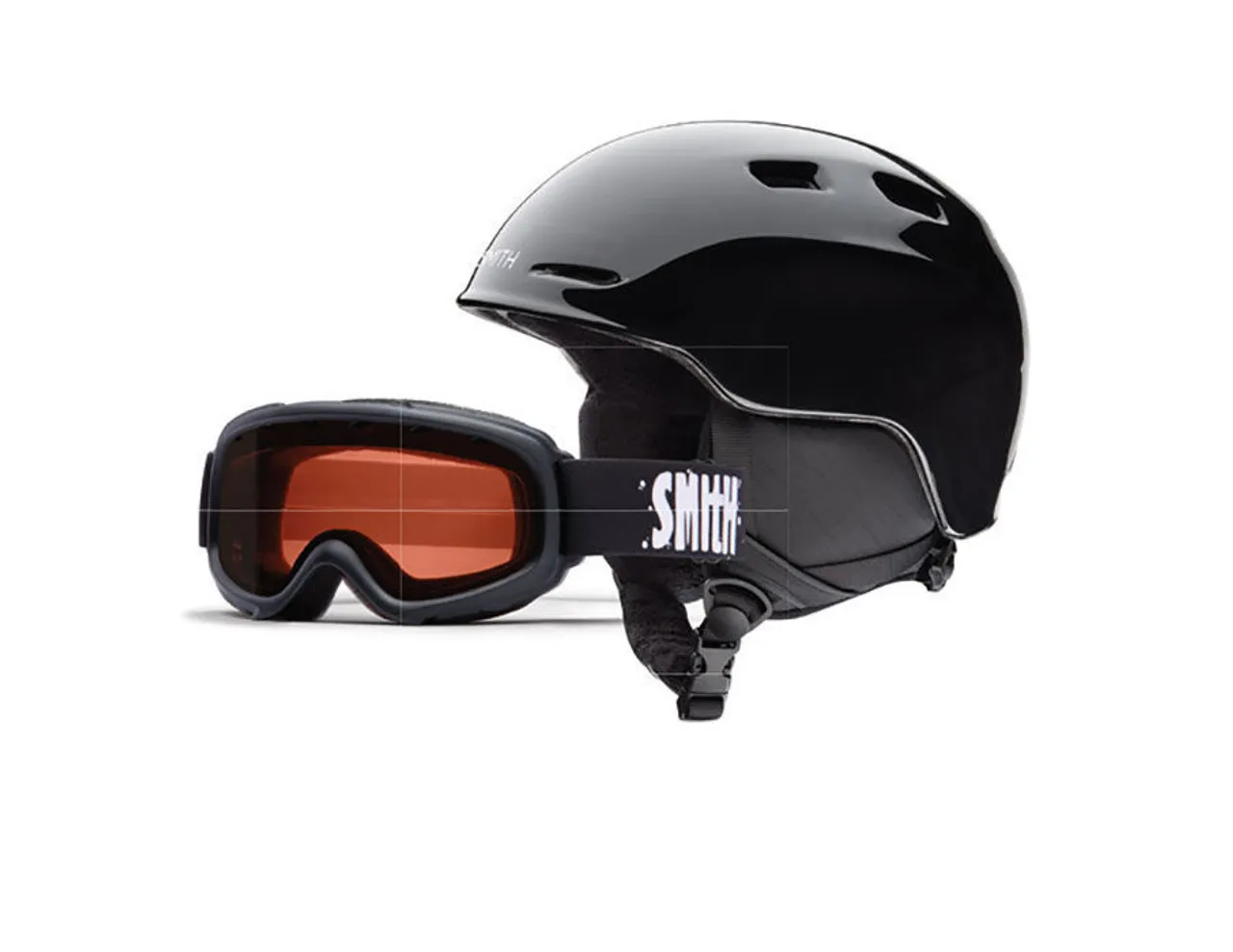 Smith Zoom Jr Helmet + Gambler Goggles Combo 2016