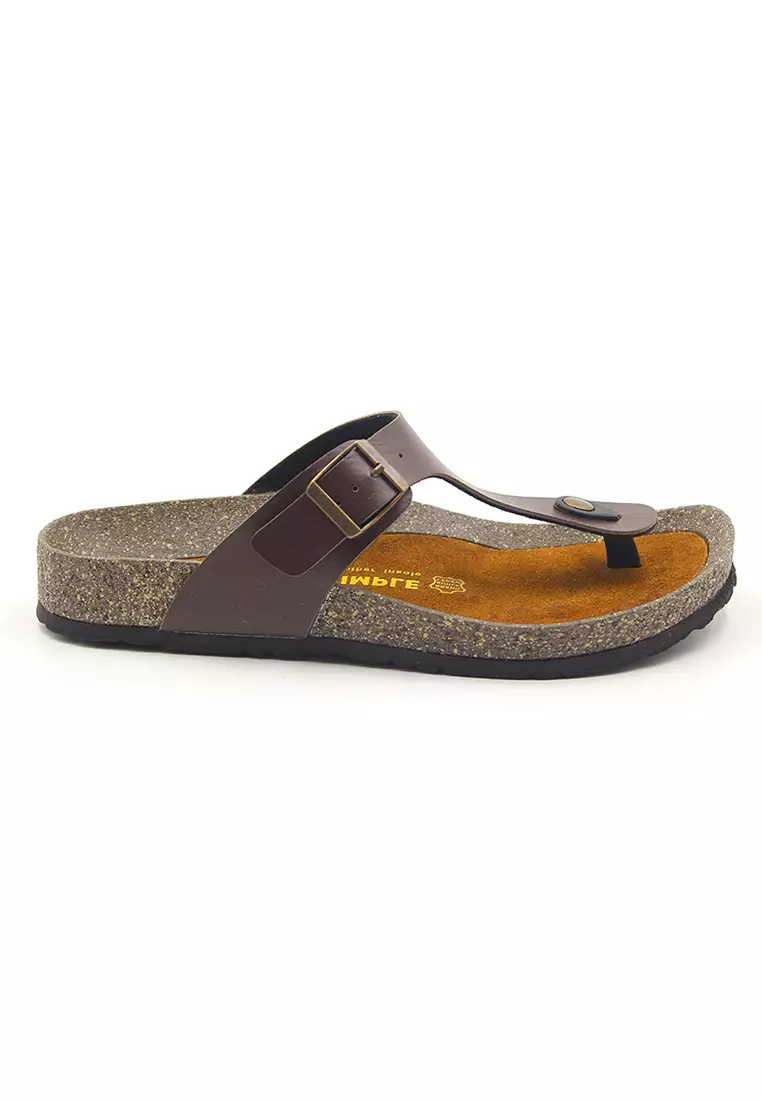 SoleSimple Berlin - Brown Sandals & Flip Flops & Slipper